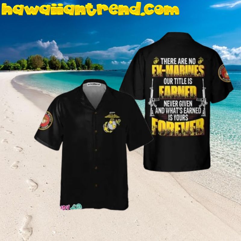 USMC Pitbull Dog All Gave Some, Some Gave All Hawaiian Shirt