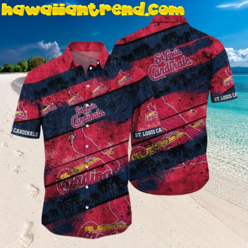 St. Louis Cardinals Retro 90’s Vintage Night Hawaiian Shirt