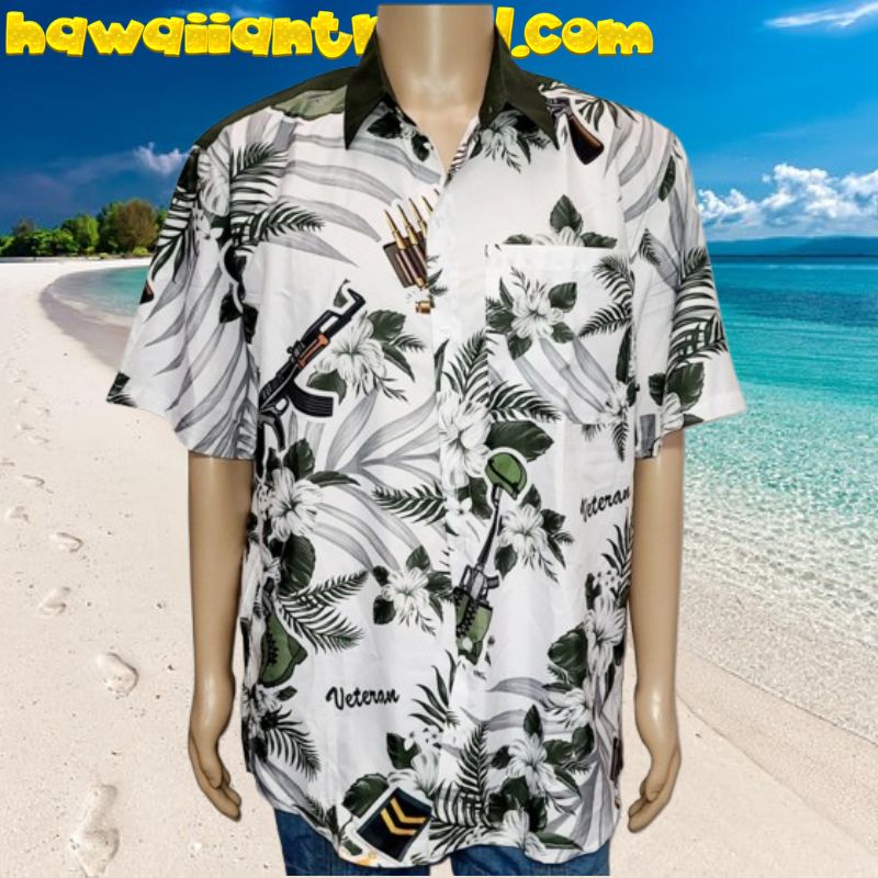 Custom Name Canadian Air Force Veteran Pround Hawaiian Shirt