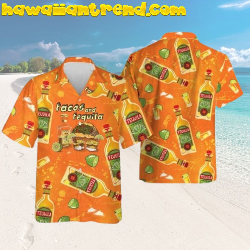 Tacos and Tequila Cinco De Mayo Hawaiian Shirt