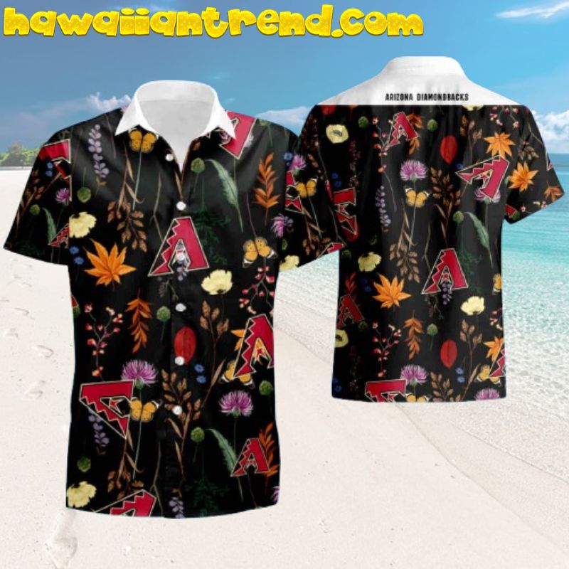 Arizona Diamondbacks Special Edition Black Hawaiian Shirt