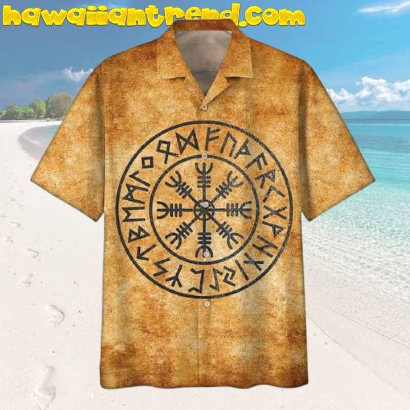 Odin Old Viking Letter Vintage Hawaiian Shirt