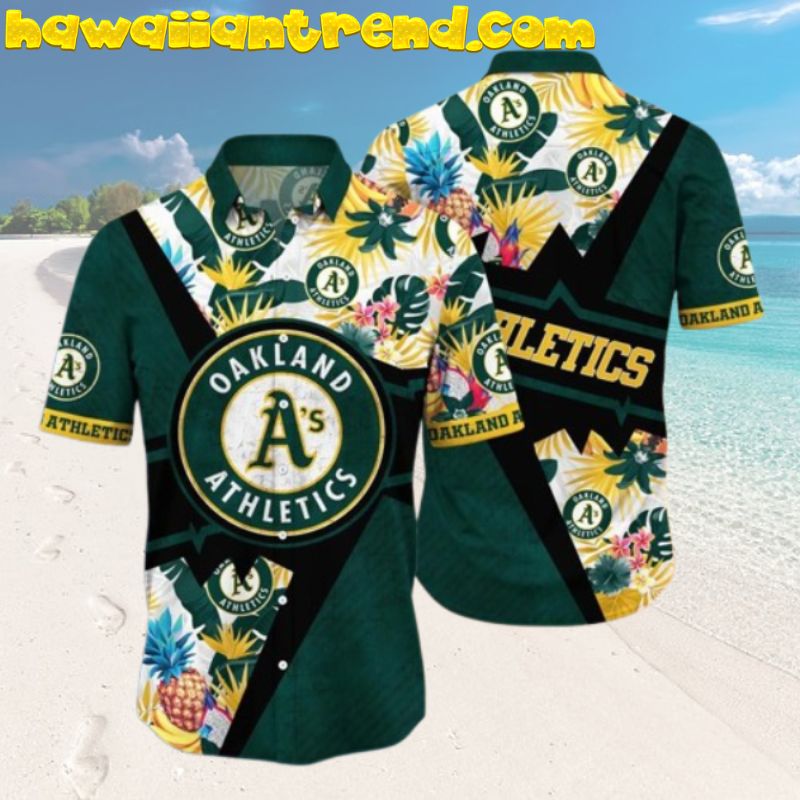 Athletics Oakland MLB Hawaiian Shirt 4th Of July Independence Day Best Gift For Fans