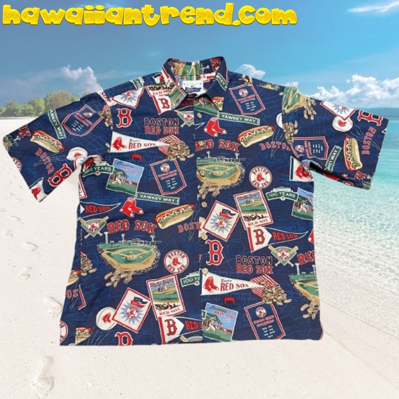 Boston Red Sox Hawaiian Shirt