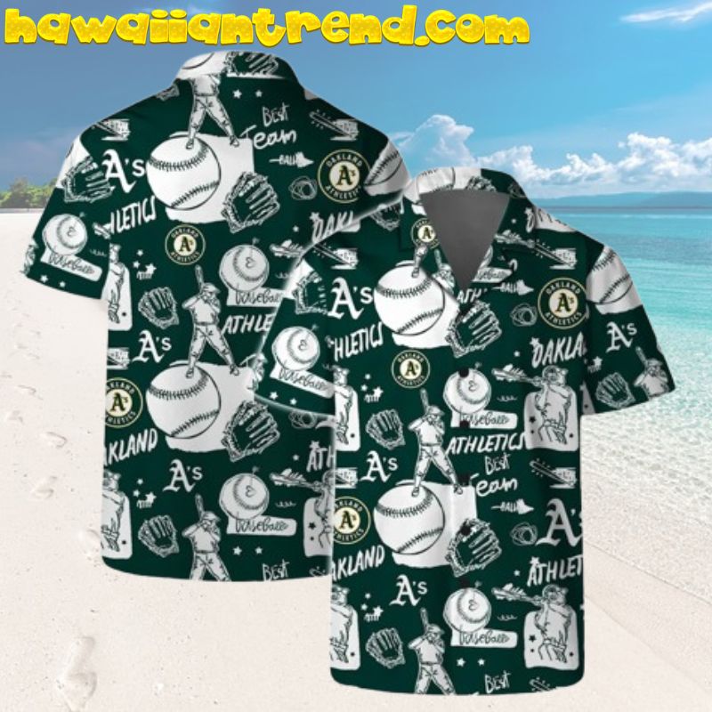 Oakland Athletics Baseball Best Team Iconic Hawaiian Shirt