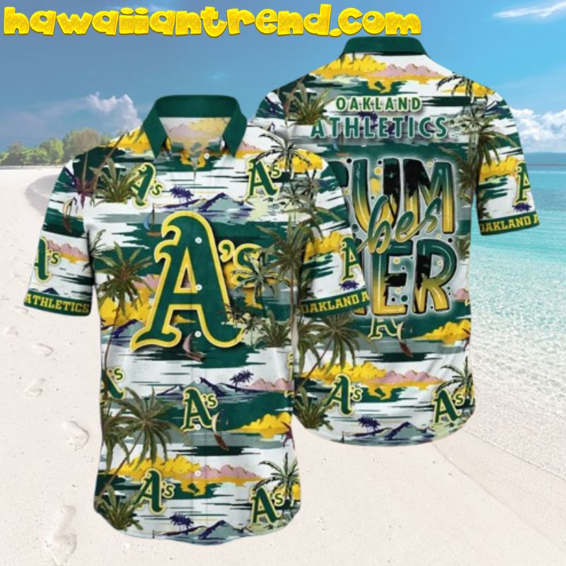Oakland Athletics Baseball Best Team Iconic Hawaiian Shirt