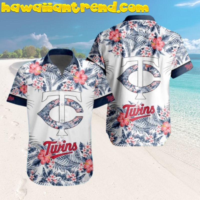 Minnesota Twins Special Tropical Flower Hawaiian Shirt For Mens Womens