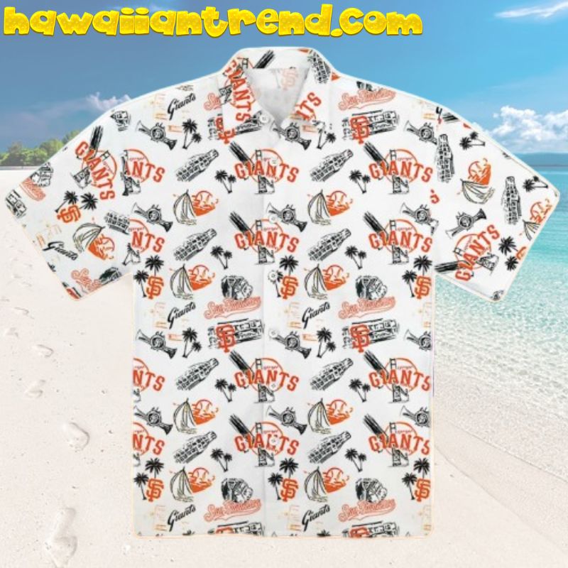 2025 SF Giants Sailing Trening Aloha Hawaiian Shirt