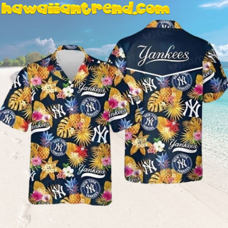 New York Yankees MLB All Trending Tropical Pattern Summer Beach Hawaiian Shirt