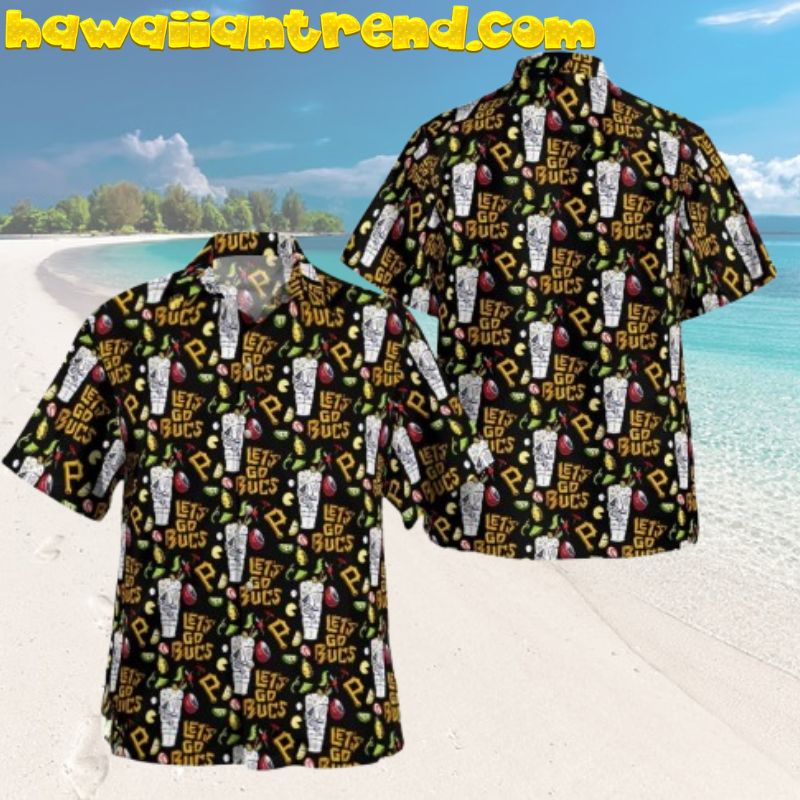Pittsburgh Pirates Let’s Go Bucs Lemon Ice Drink Summer Holiday Hawaiian Shirt