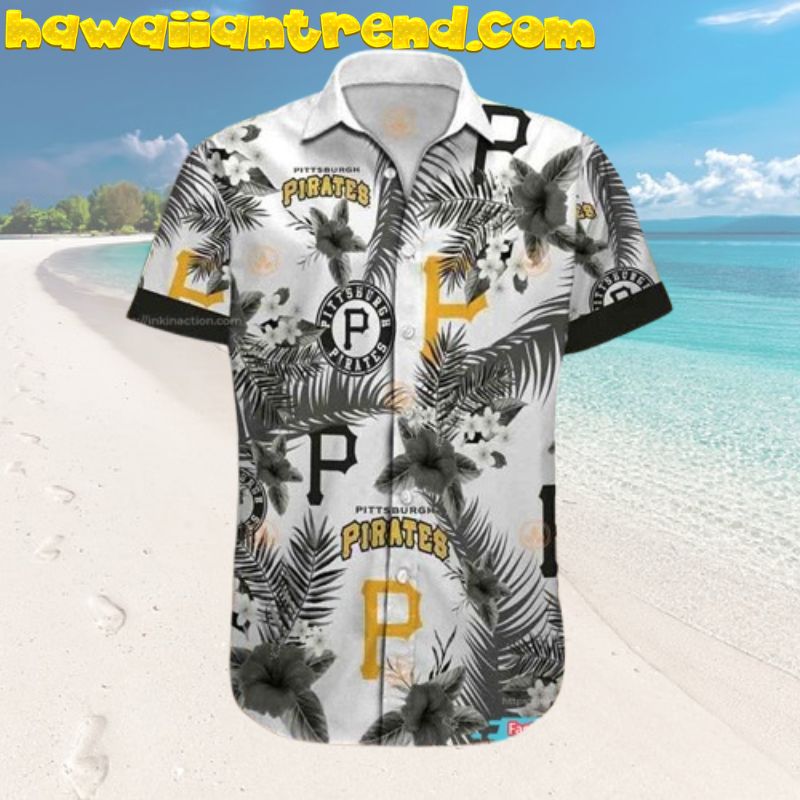 Pittsburgh Pirates MLB Summer Floral Holiday Season Vibes Hawaiian Shirt