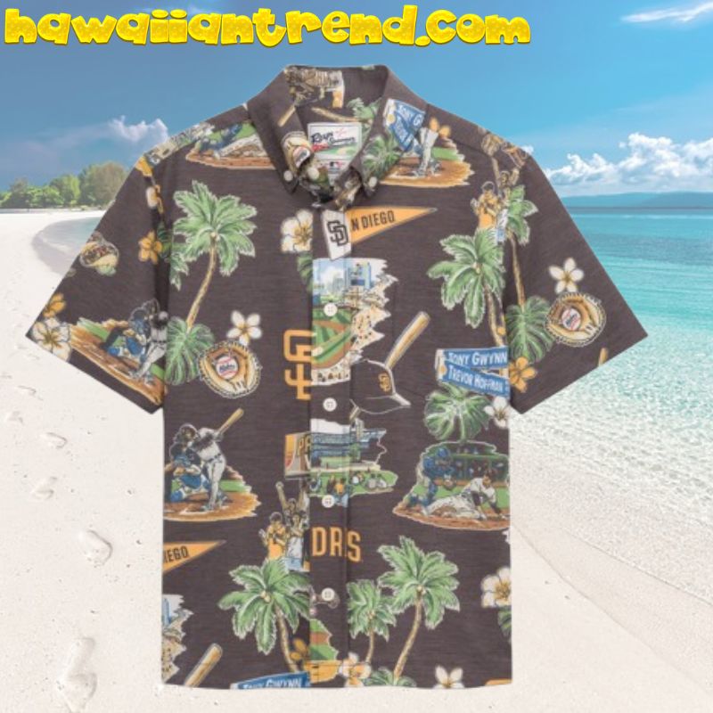 San Diego Padres Sail On Summer Island Hawaiian Shirt