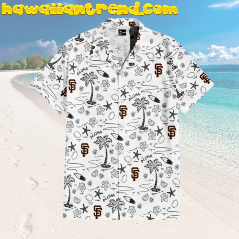 San Francisco Giants Aloha Paradise Island Hawaiian Shirt