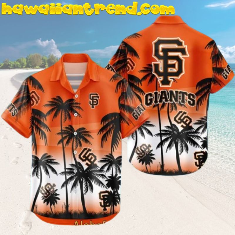 San Francisco Giants Coconut Island Holiday Vibes Hawaiian Shirt