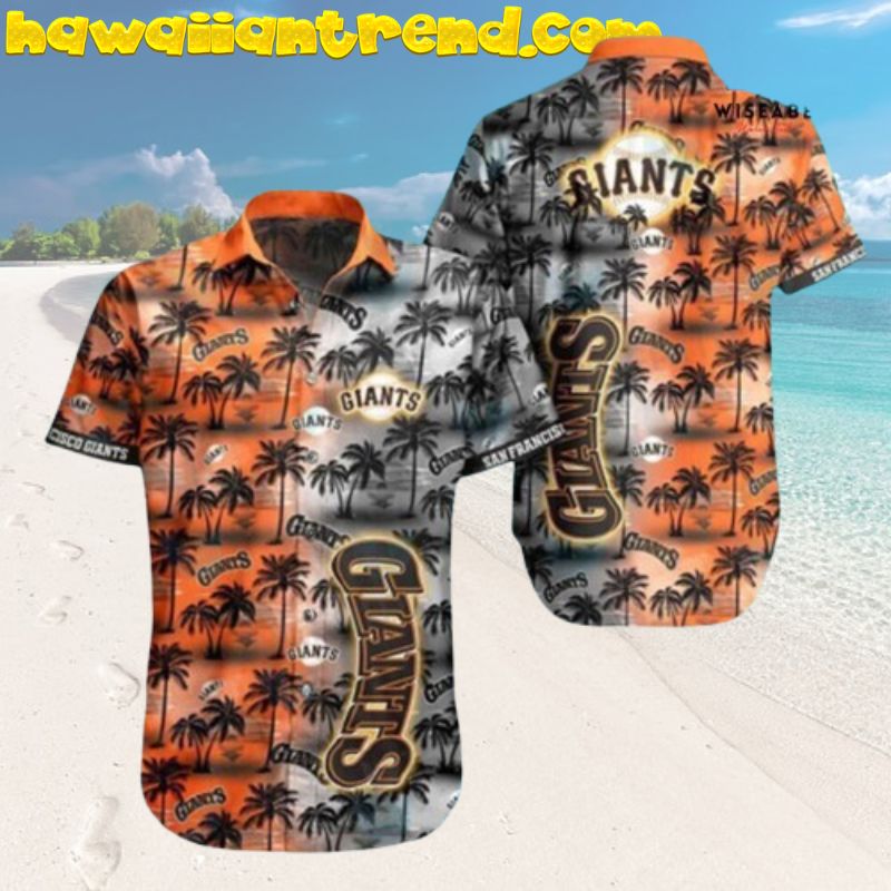 San Francisco Giants Mlb Team Coconut Island Day And Night Hawaiian Shirt