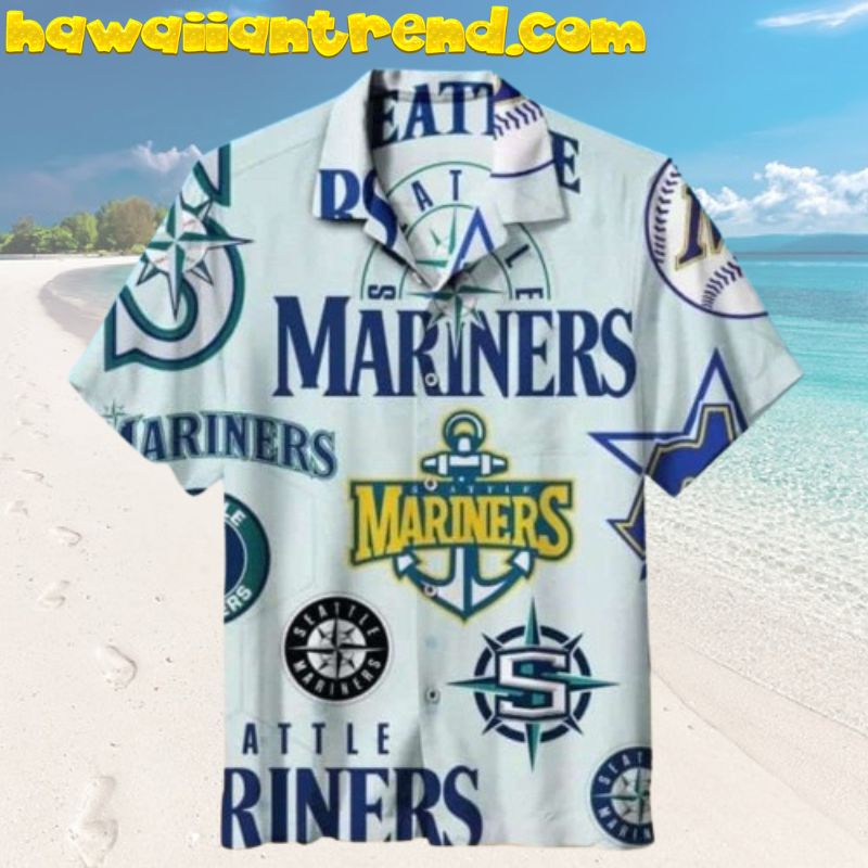 Seattle Mariners Retro Vibe Hawaiian Shirt