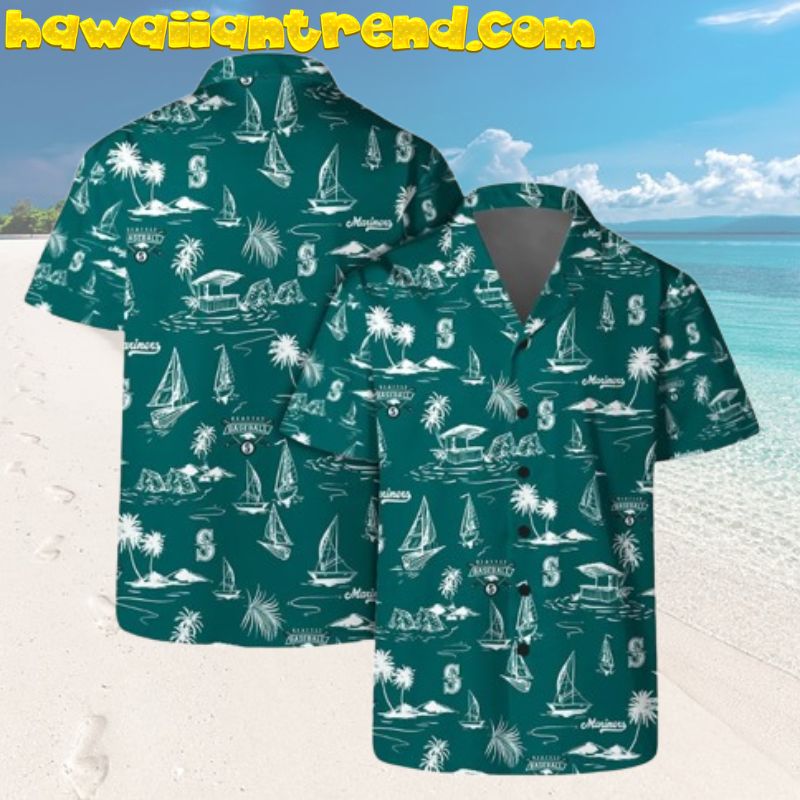 Seattle Mariners Tropical Island Paradise Hawaiian Shirt For Fan