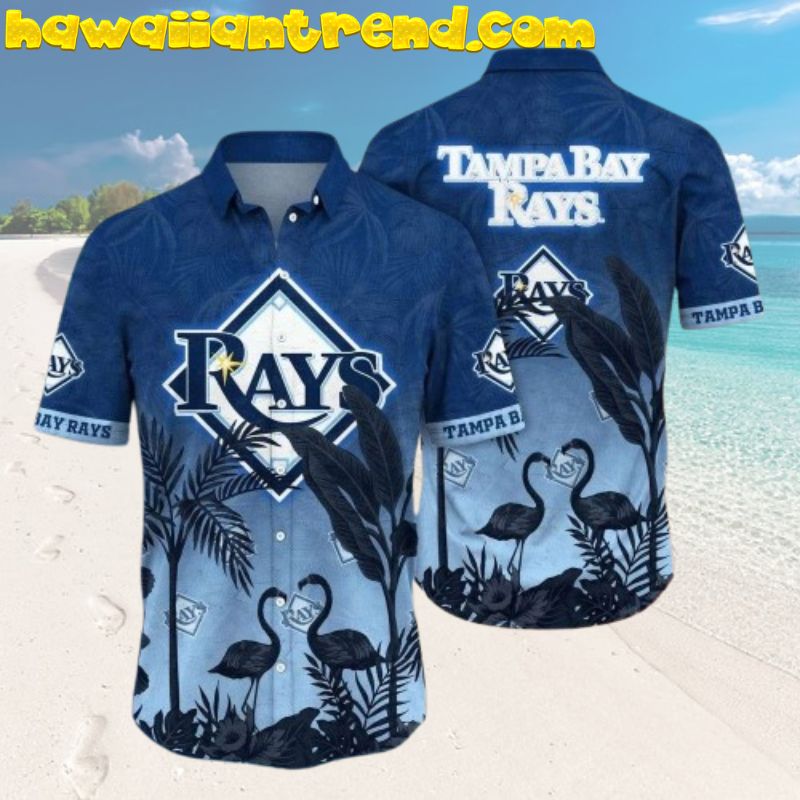 Tampa Bay Rays Flamingo Tropical Hawaiian Shirt