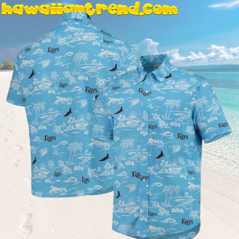 Tampa Bay Rays Jackie Robinson 42 Hawaiian Shirt