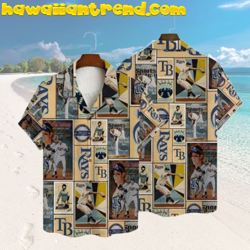 Tampa Bay Rays Tropical Parrots Aloha Hawaiian Shirt
