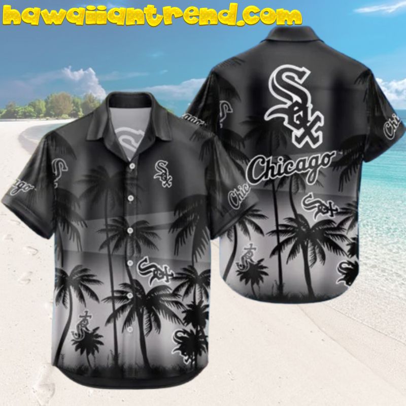 Chicago White Sox Coconut Tree Night Hawaiian Shirt