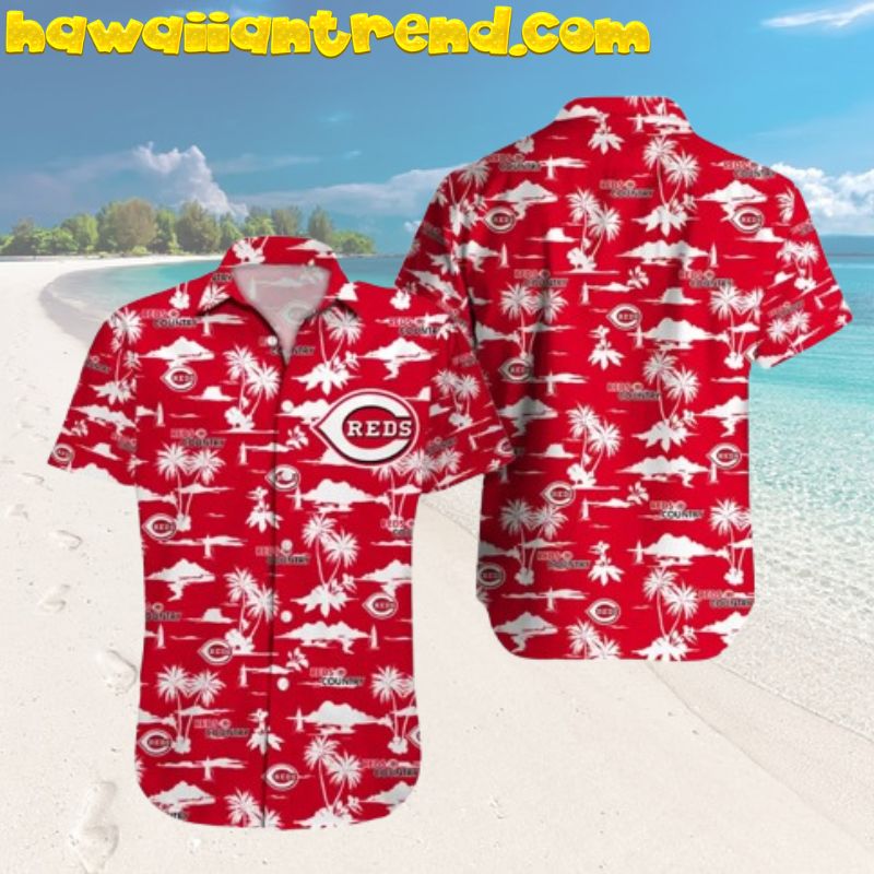 Cincinnati Reds Country Paradise Island Hawaiian Shirt