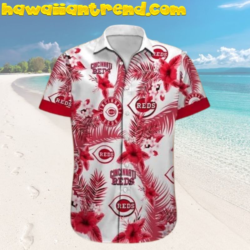 Cincinnati Reds MLB Coconut Island Day And Night Hawaiian Shirt