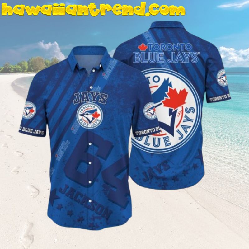 Custom Name And Number Toronto Blue Jays For Fan Hawaiian Shirt