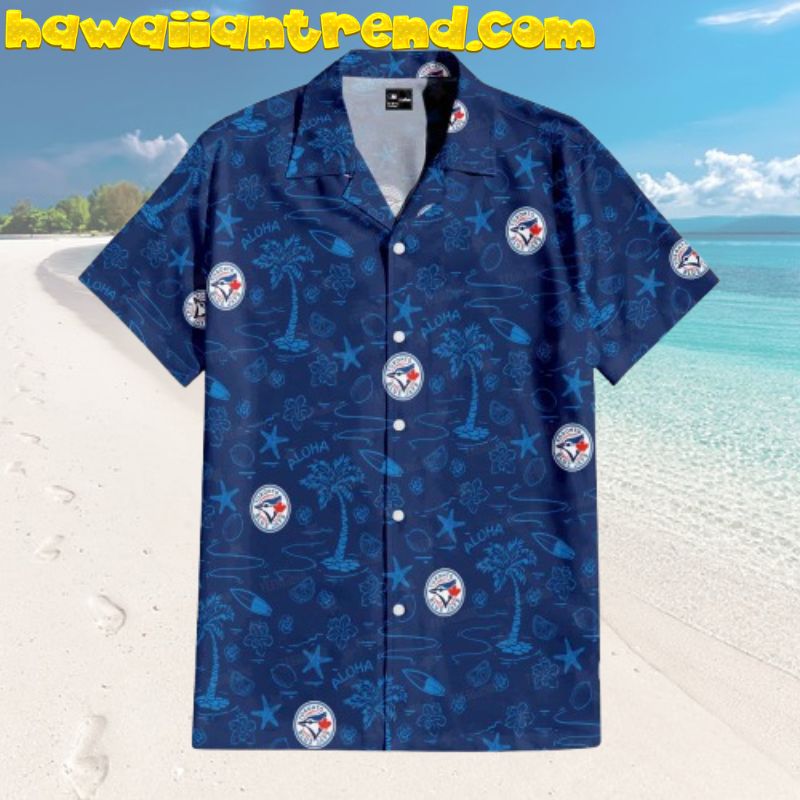 Toronto Blue Jays Aloha The Ocean Paradise Hawaiian Shirt