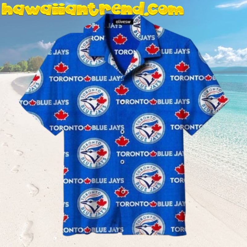Toronto Blue Jays Iconic Logo Vintage Hawaiian Shirt