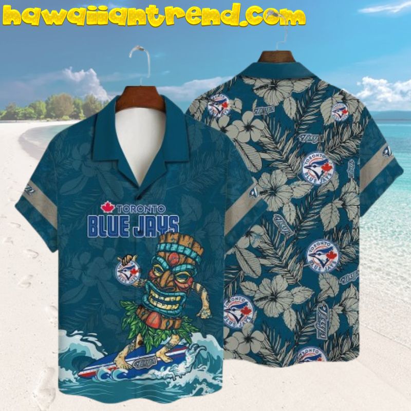 Toronto Blue Jays Tiki Paradise Hawaiian Shirt