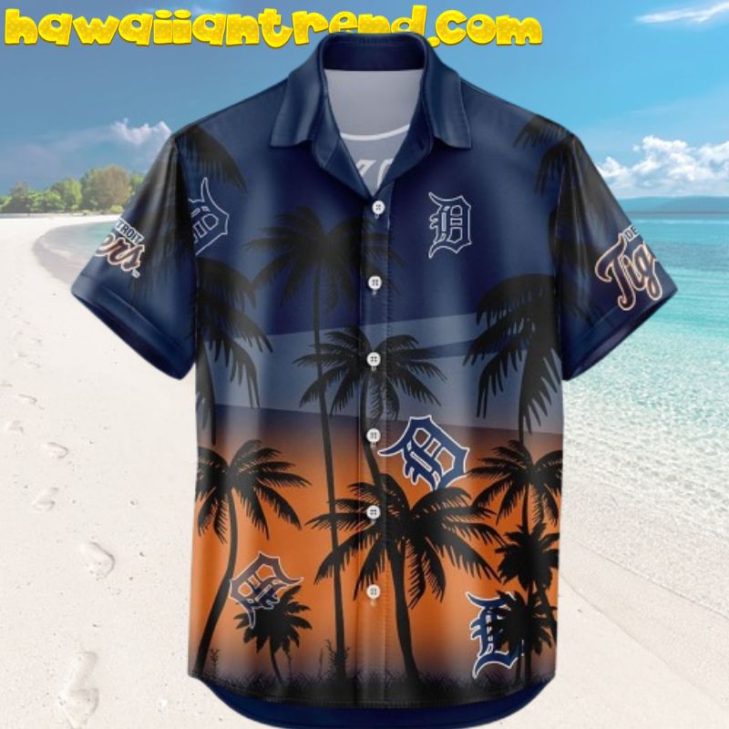 Detroit Tigers MLB Highlight 24 Hawaiian Shirt