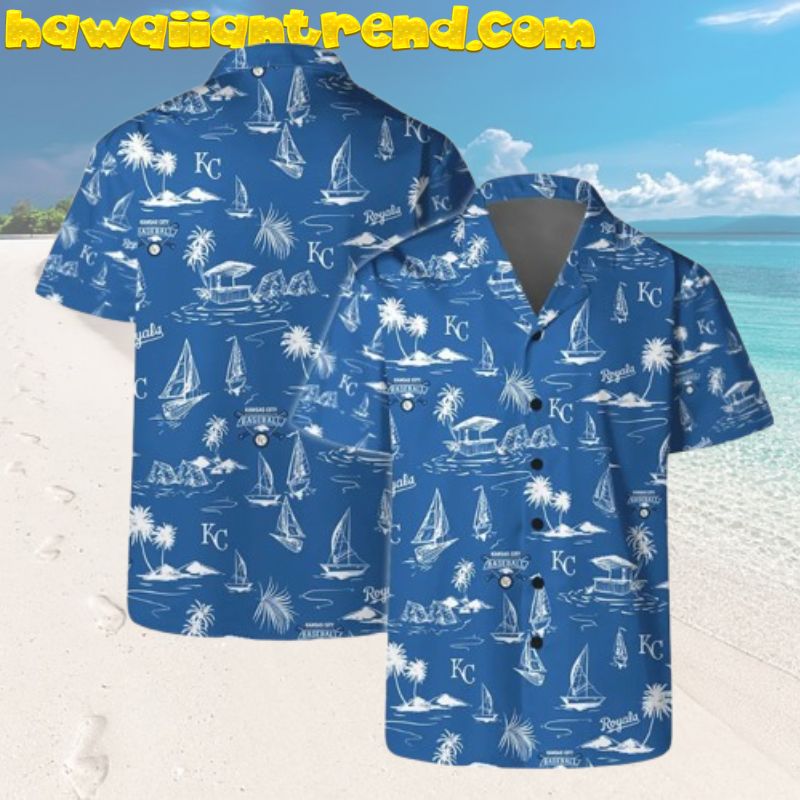 Kansas City Royals Sailing Summer Aloha Hawaiian Shirt
